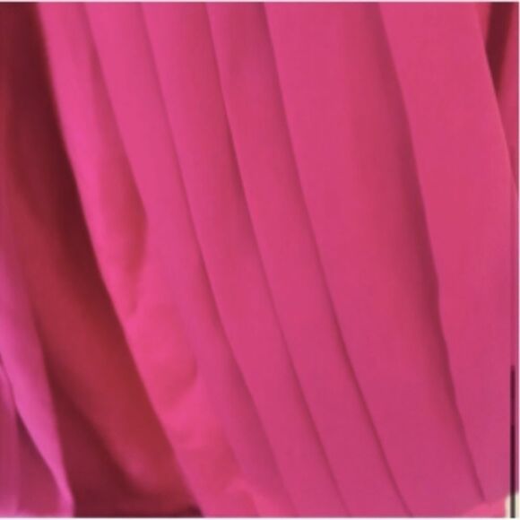 Women’s BCBG Hot Pink Open Back Cocktail Dress - Picture 3 of 7